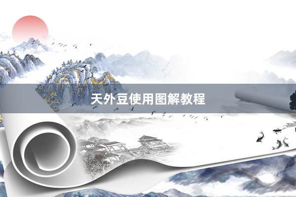 天外豆使用图解教程